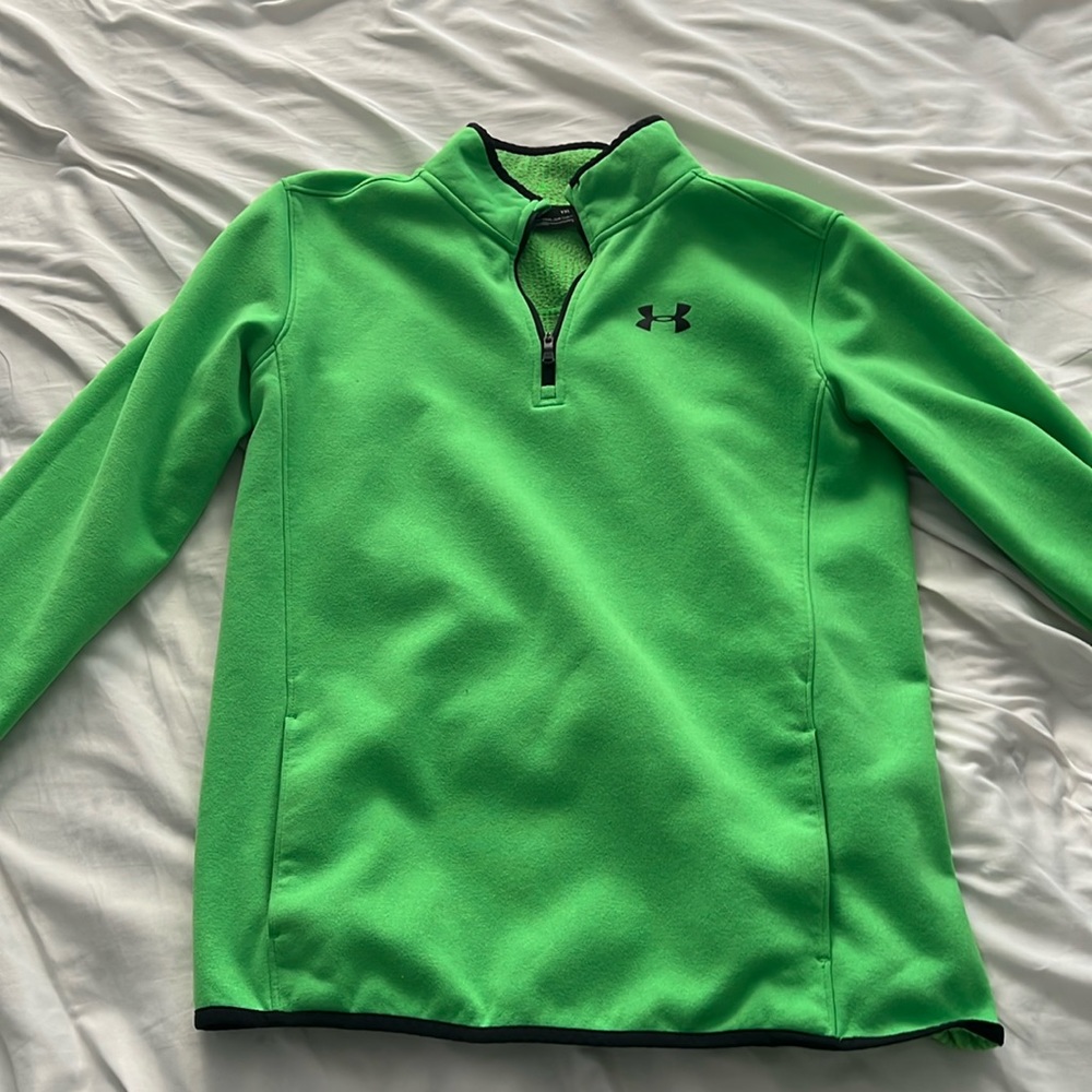 Under Armour Bright Green St Patrick’s Day Pullover Sweatshirt